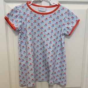 James &LottieCharming Blue and Red Kids' Tee